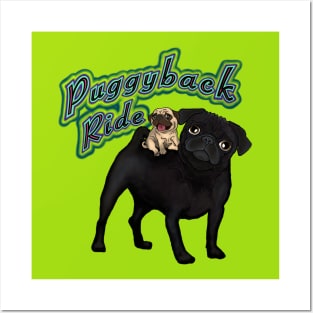 Puggyback Ride Posters and Art